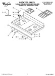 Diagram for 01 - Cooktop Parts