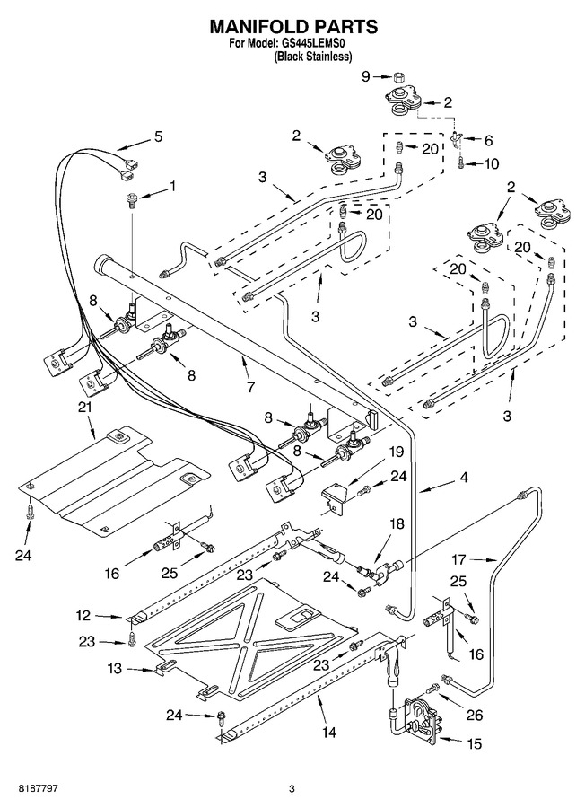 Diagram for GS445LEMS0