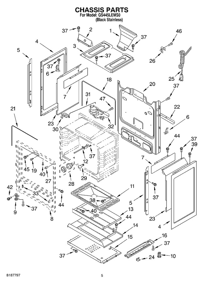 Diagram for GS445LEMS0