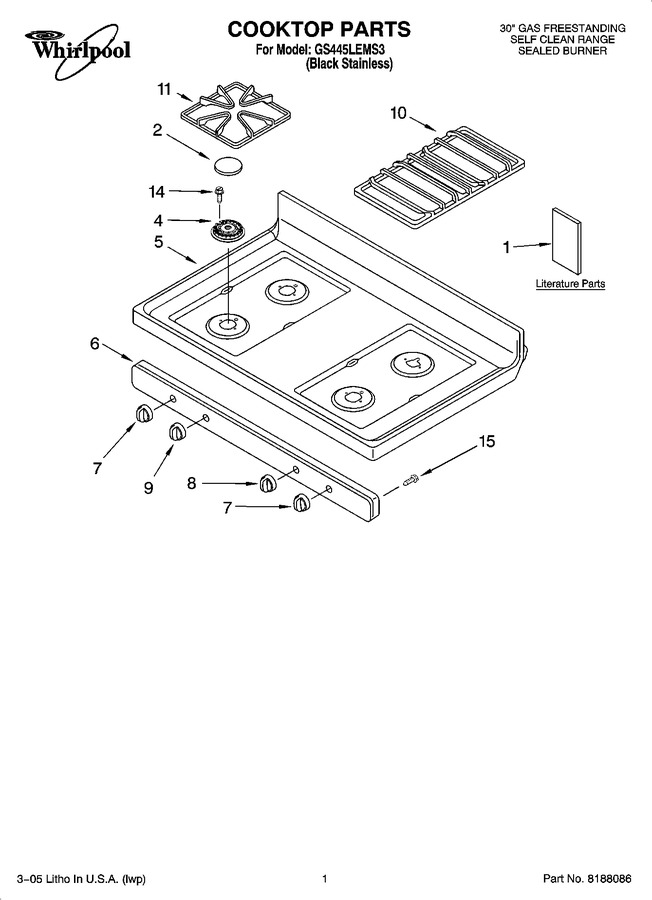 Diagram for GS445LEMS3