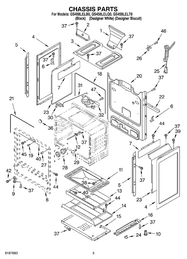 Diagram for GS458LELB0