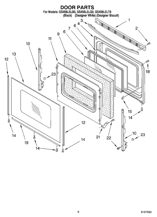 Diagram for GS458LELB0
