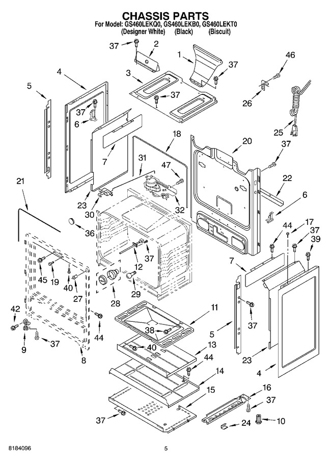 Diagram for GS460LEKQ0