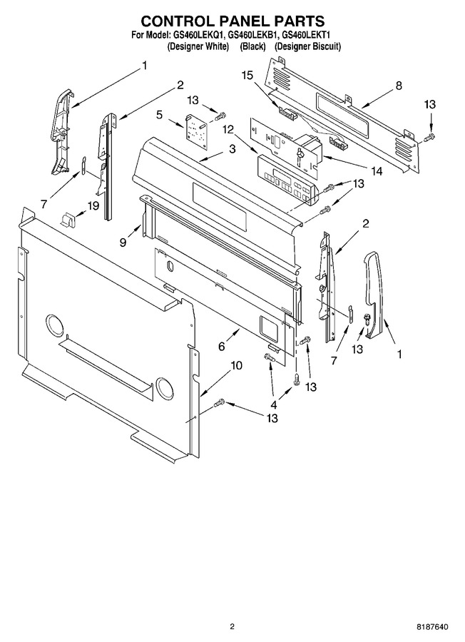 Diagram for GS460LEKB1