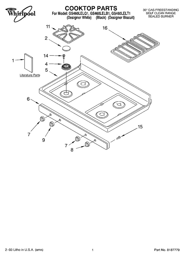 Diagram for GS460LELQ1