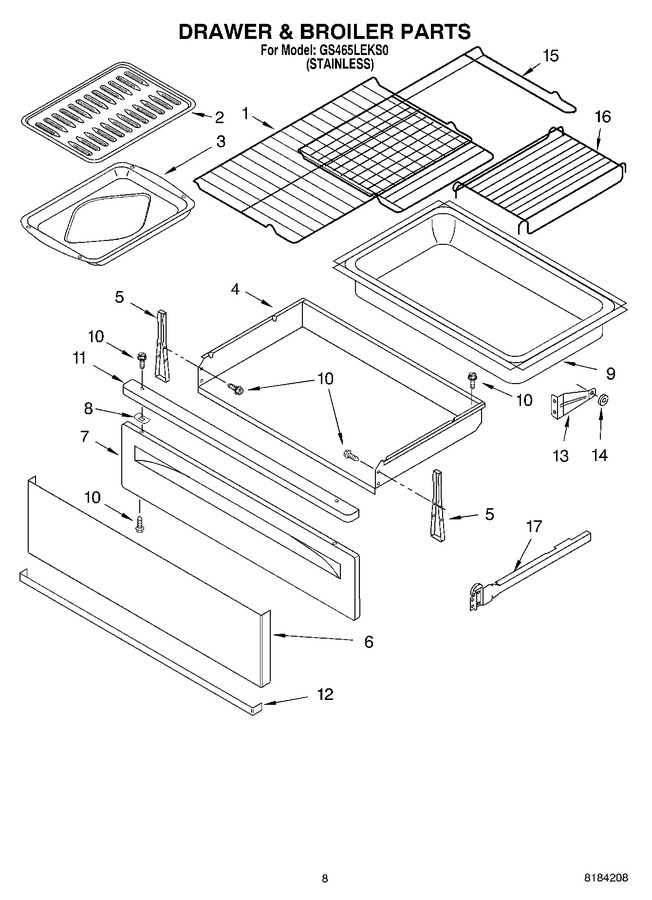 Diagram for GS465LEKS0