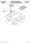 Diagram for 01 - Cooktop Parts