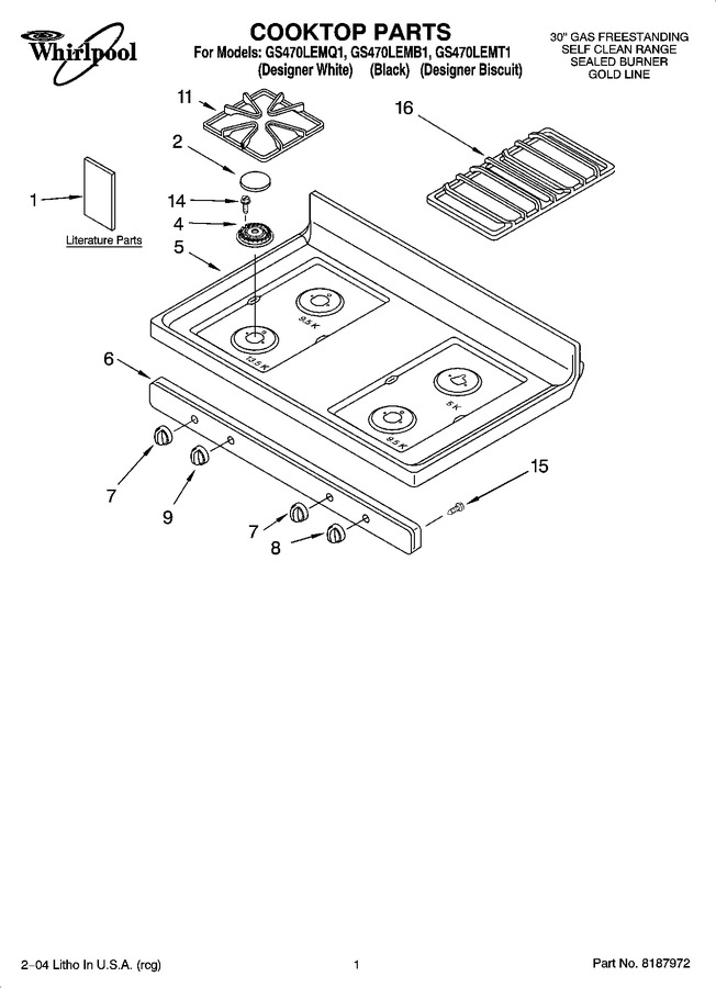 Diagram for GS470LEMT1