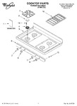 Diagram for 01 - Cooktop Parts