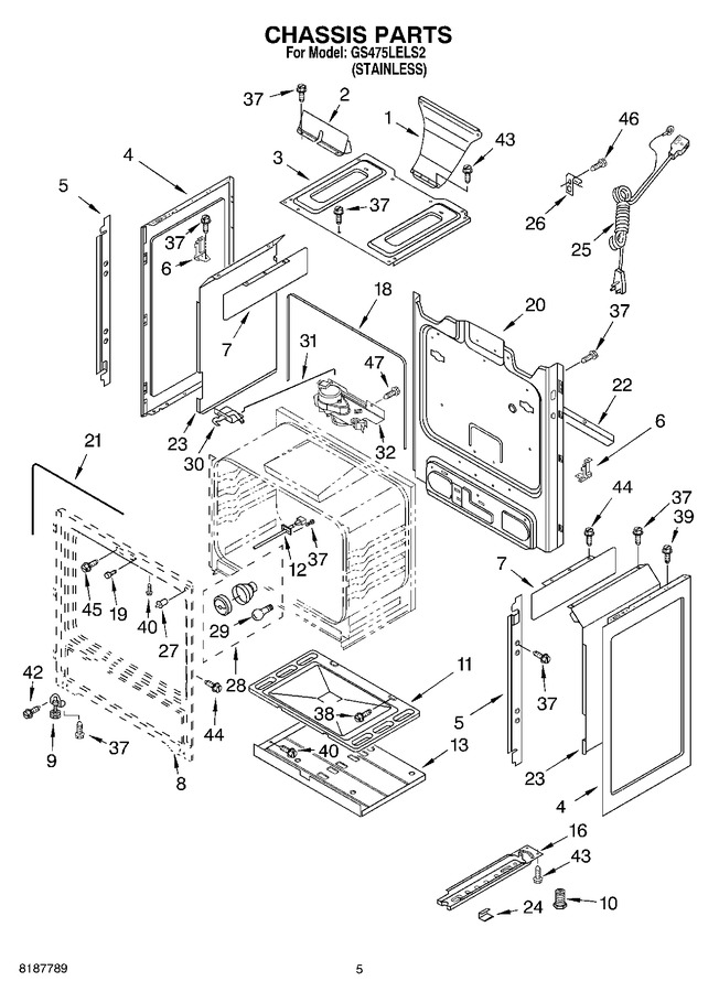 Diagram for GS475LELS2