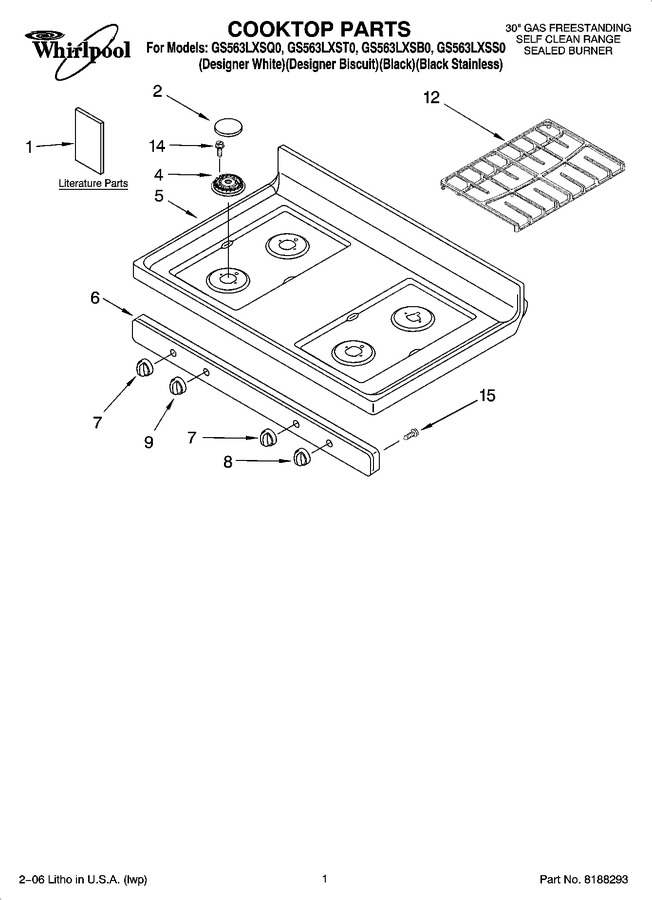 Diagram for GS563LXSS0