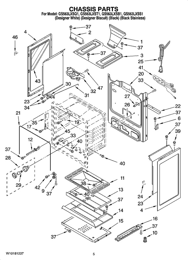 Diagram for GS563LXSQ1