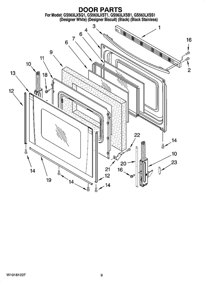 Diagram for GS563LXSB1