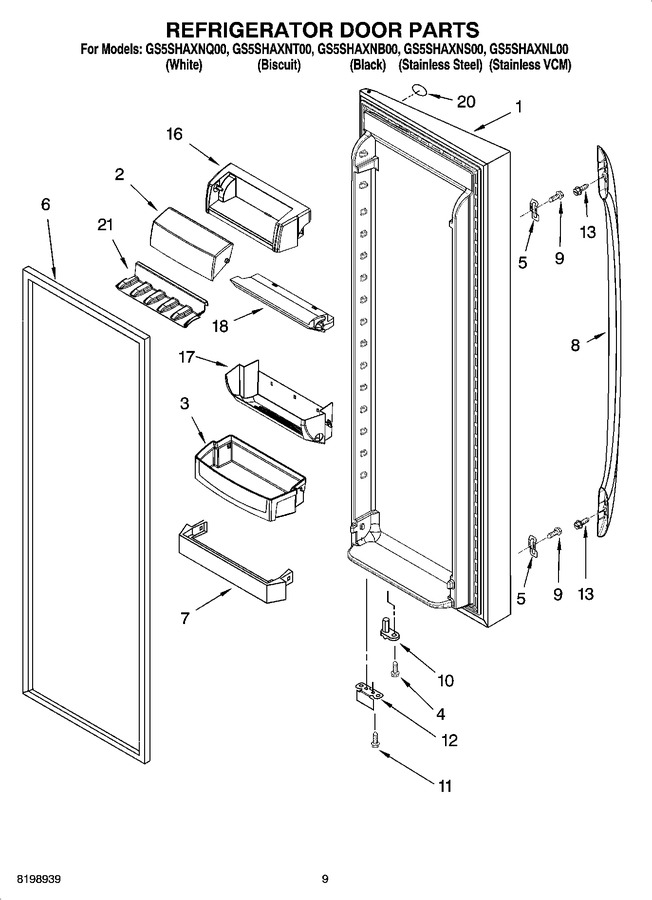 Diagram for GS5SHAXNL00