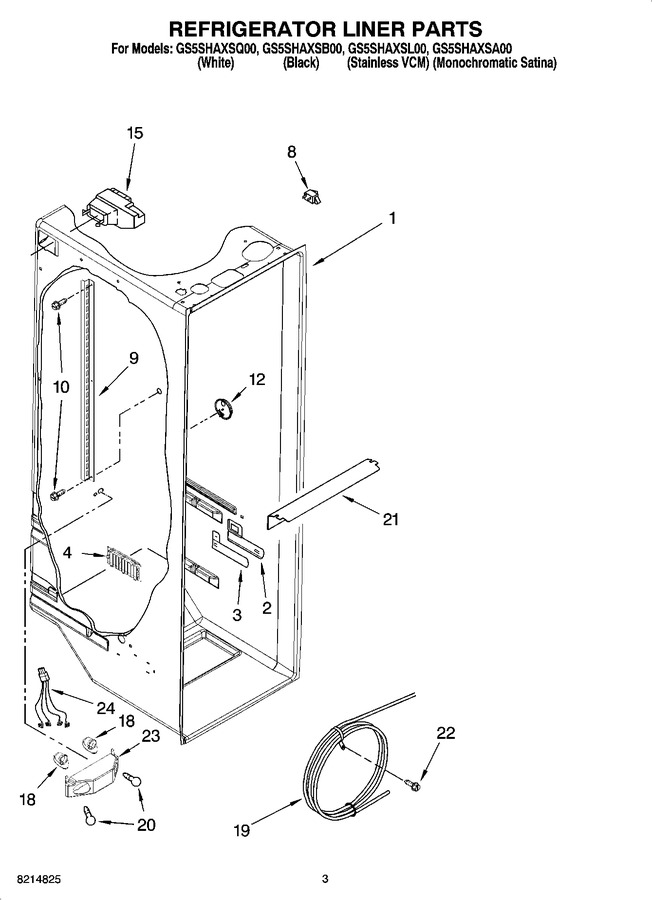 Diagram for GS5SHAXSL00