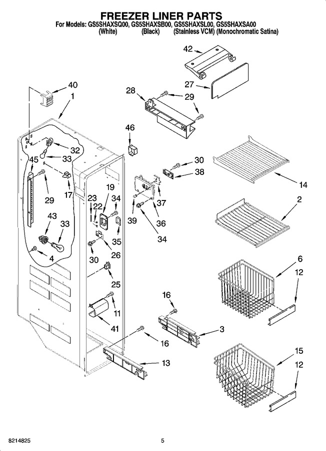 Diagram for GS5SHAXSB00