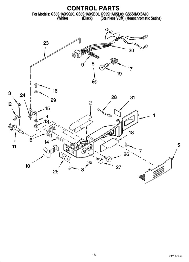 Diagram for GS5SHAXSA00