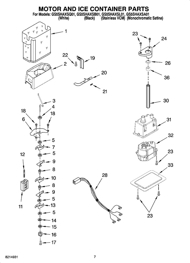 Diagram for GS5SHAXSQ01