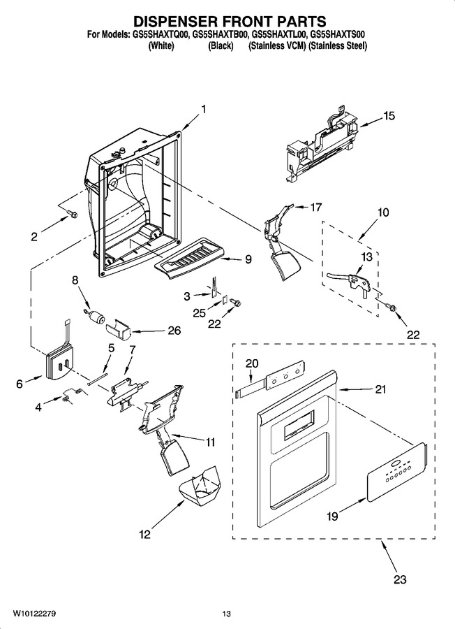 Diagram for GS5SHAXTQ00