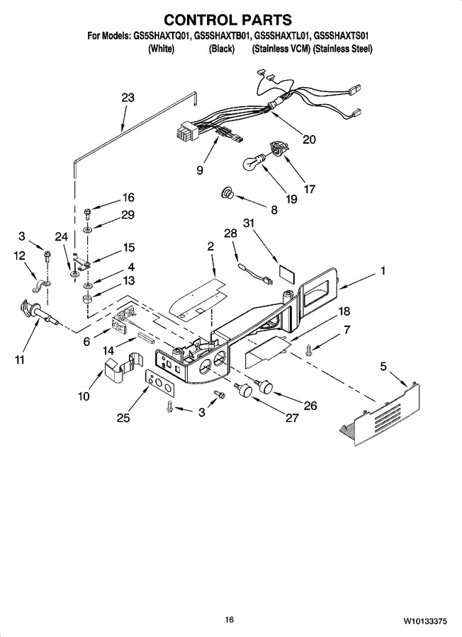 Diagram for GS5SHAXTL01