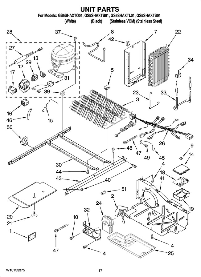Diagram for GS5SHAXTQ01