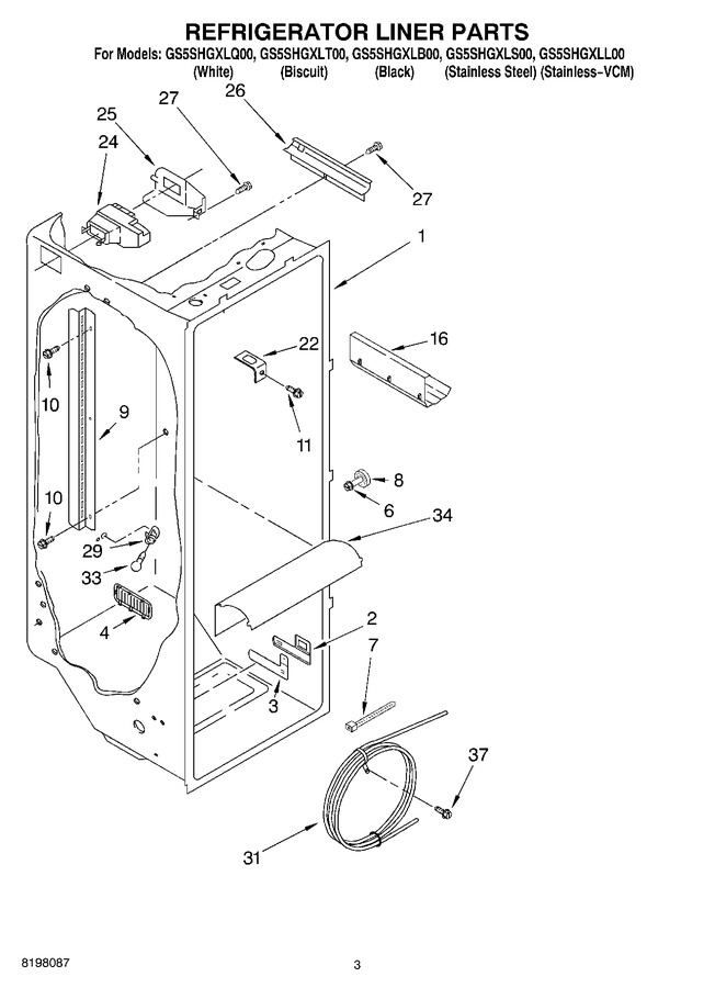 Diagram for GS5SHGXLL00