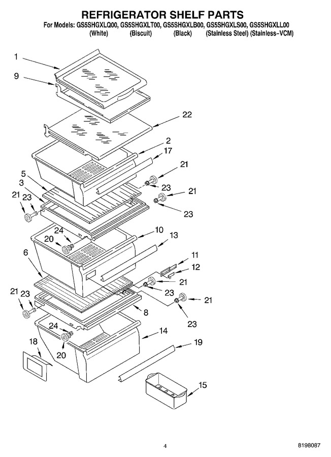 Diagram for GS5SHGXLS00