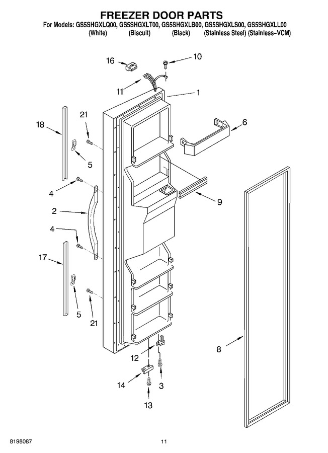 Diagram for GS5SHGXLL00