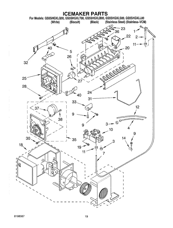 Diagram for GS5SHGXLL00