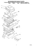 Diagram for 03 - Refrigerator Shelf Parts