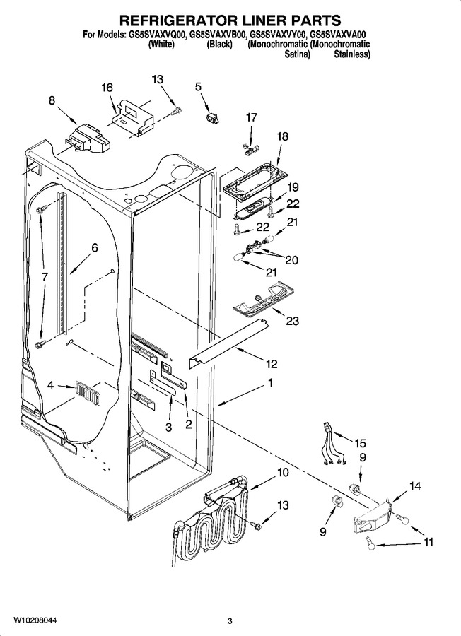 Diagram for GS5SVAXVY00