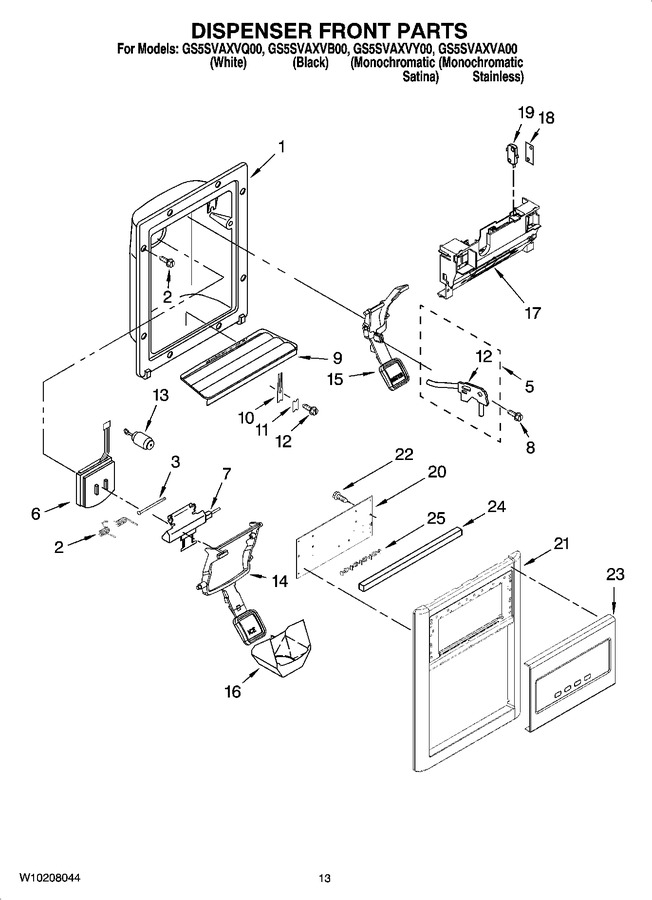 Diagram for GS5SVAXVB00