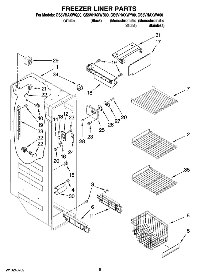 Diagram for GS5VHAXWQ00