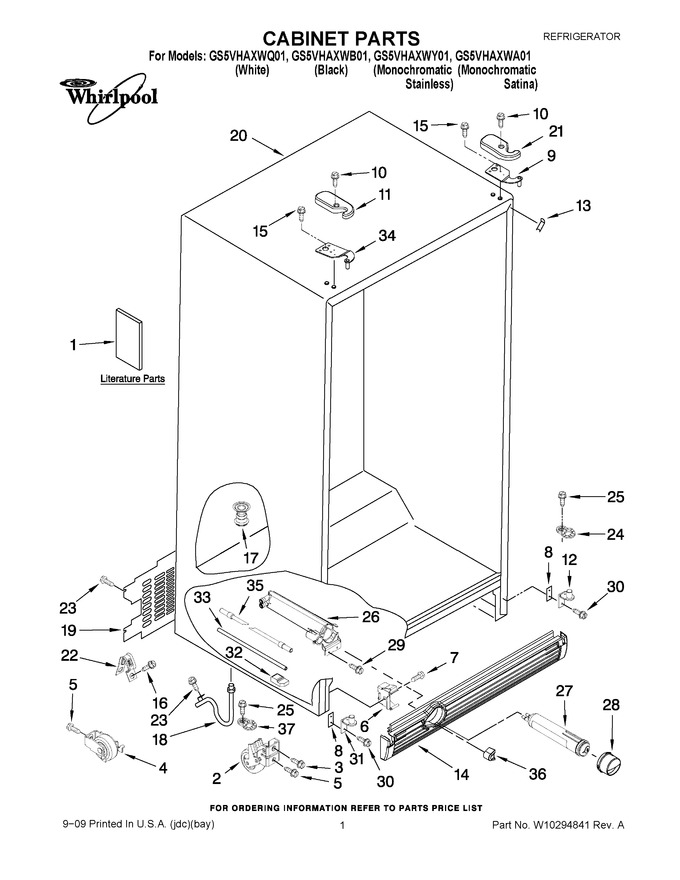 Diagram for GS5VHAXWB01