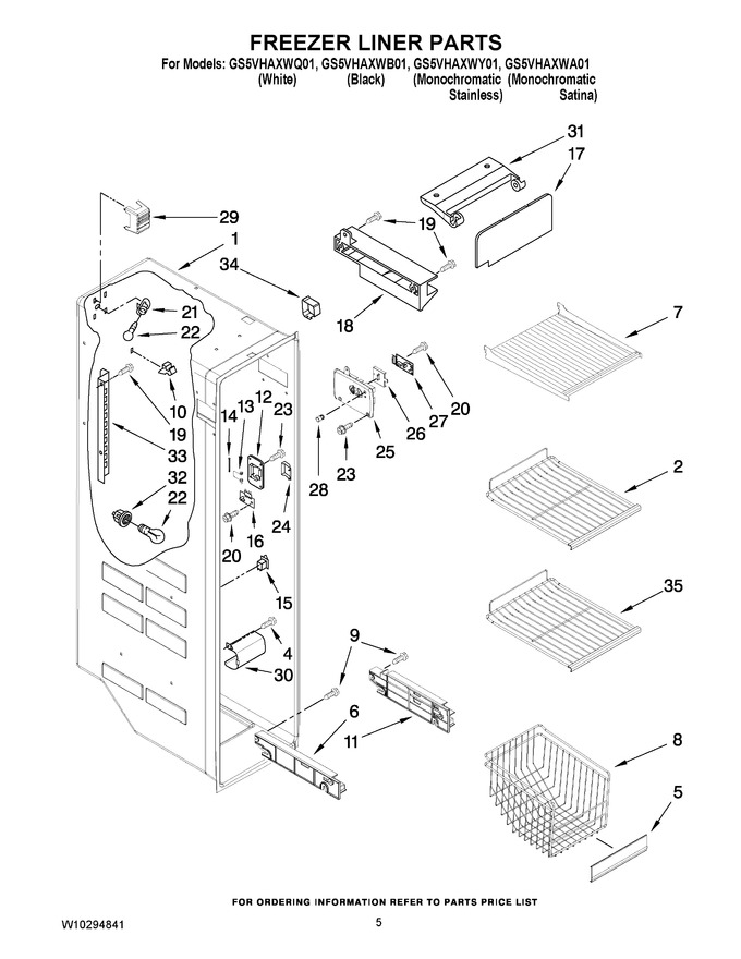 Diagram for GS5VHAXWA01