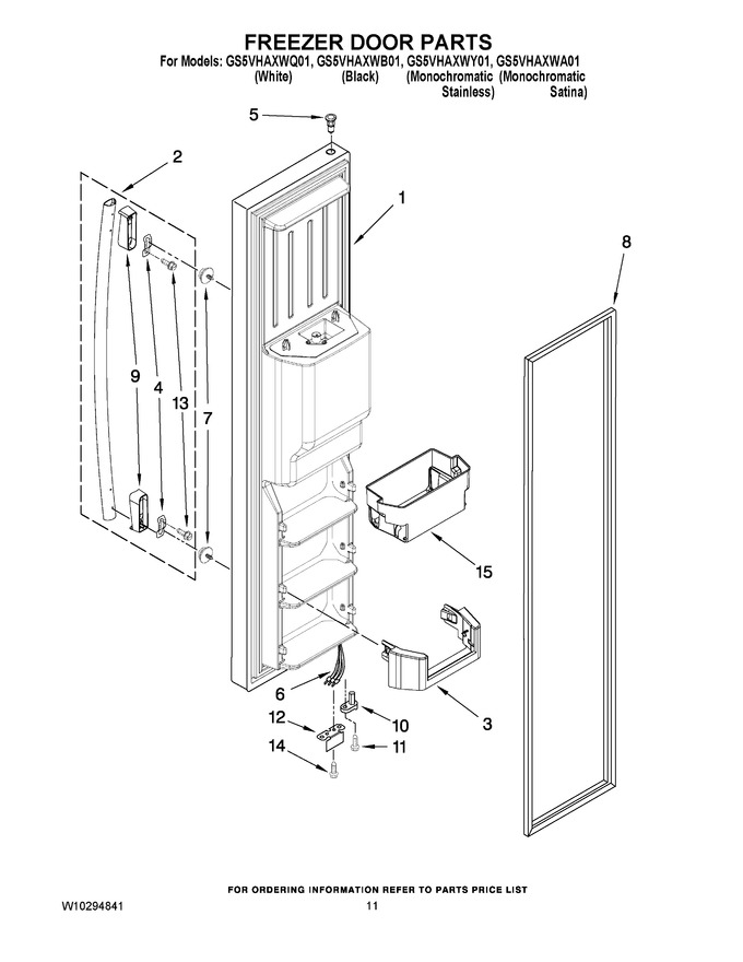 Diagram for GS5VHAXWQ01