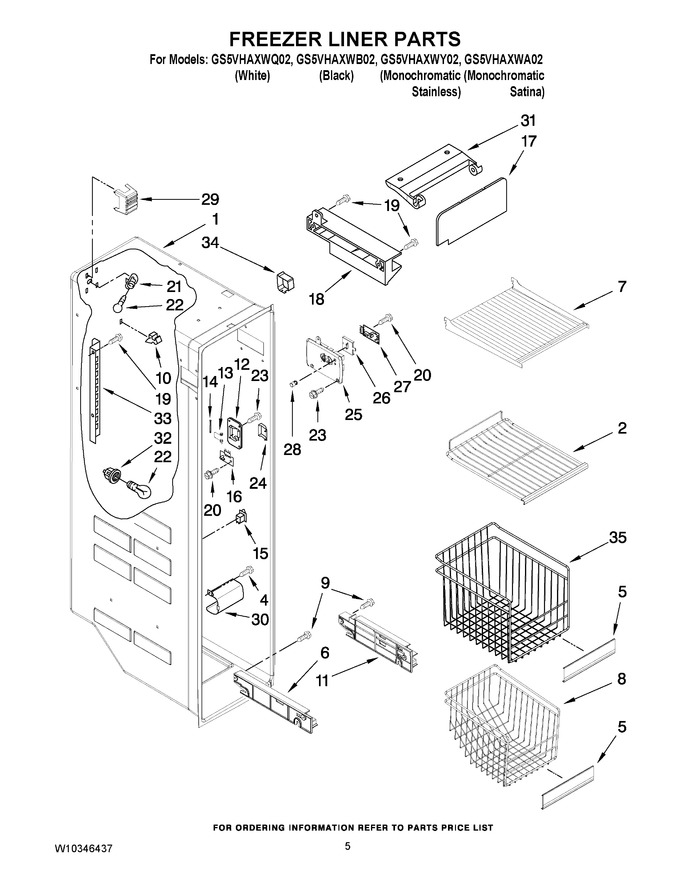 Diagram for GS5VHAXWQ02