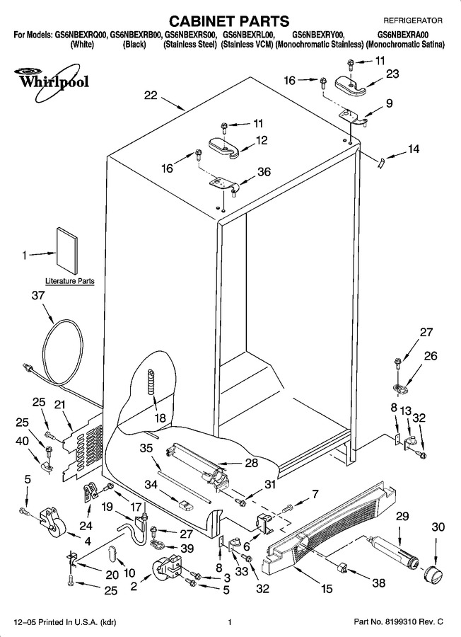 Diagram for GS6NBEXRQ00
