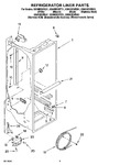 Diagram for 02 - Refrigerator Liner Parts