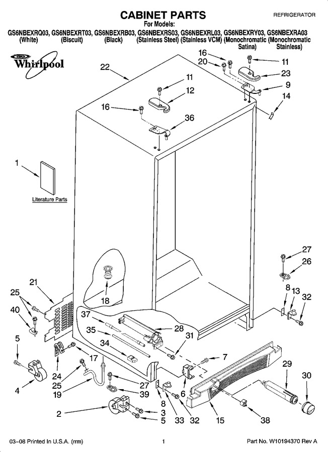 Diagram for GS6NBEXRL03