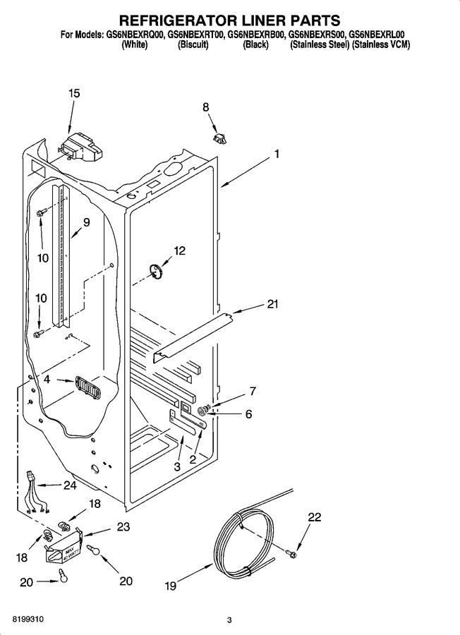 Diagram for GS6NBEXRT00