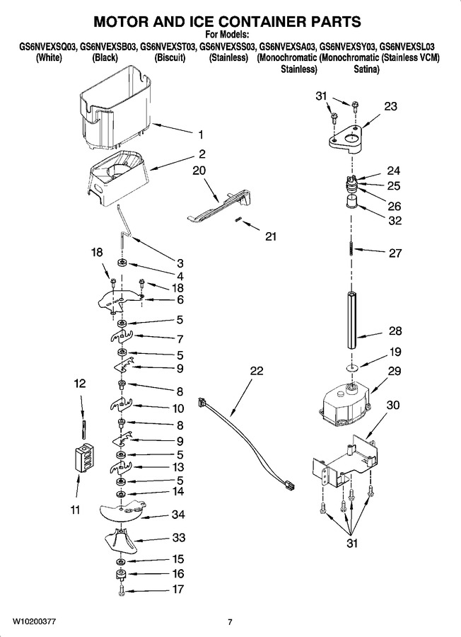 Diagram for GS6NVEXSA03