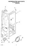 Diagram for 02 - Refrigerator Liner Parts