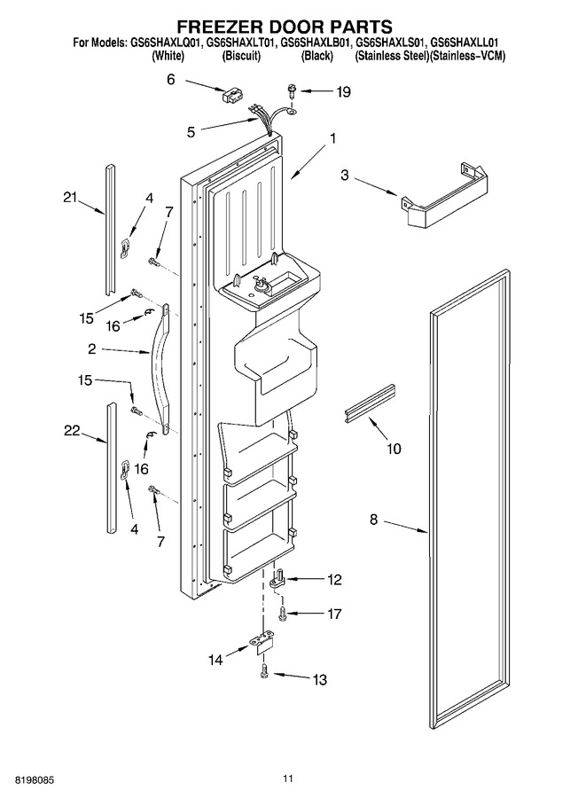 Diagram for GS6SHAXLS01