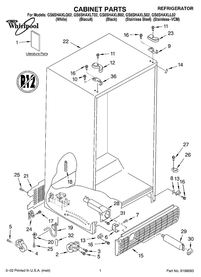 Diagram for GS6SHAXLS02