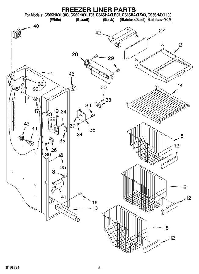 Diagram for GS6SHAXLT03