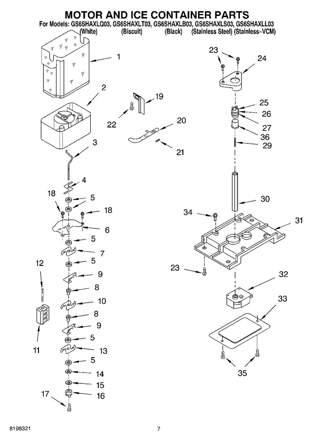 Diagram for GS6SHAXLT03