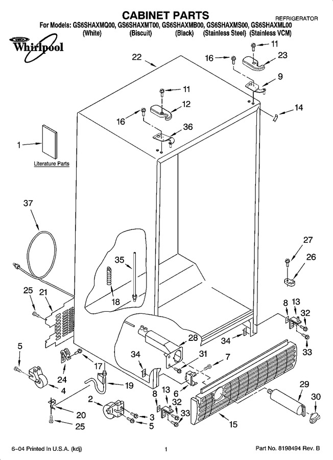 Diagram for GS6SHAXMS00