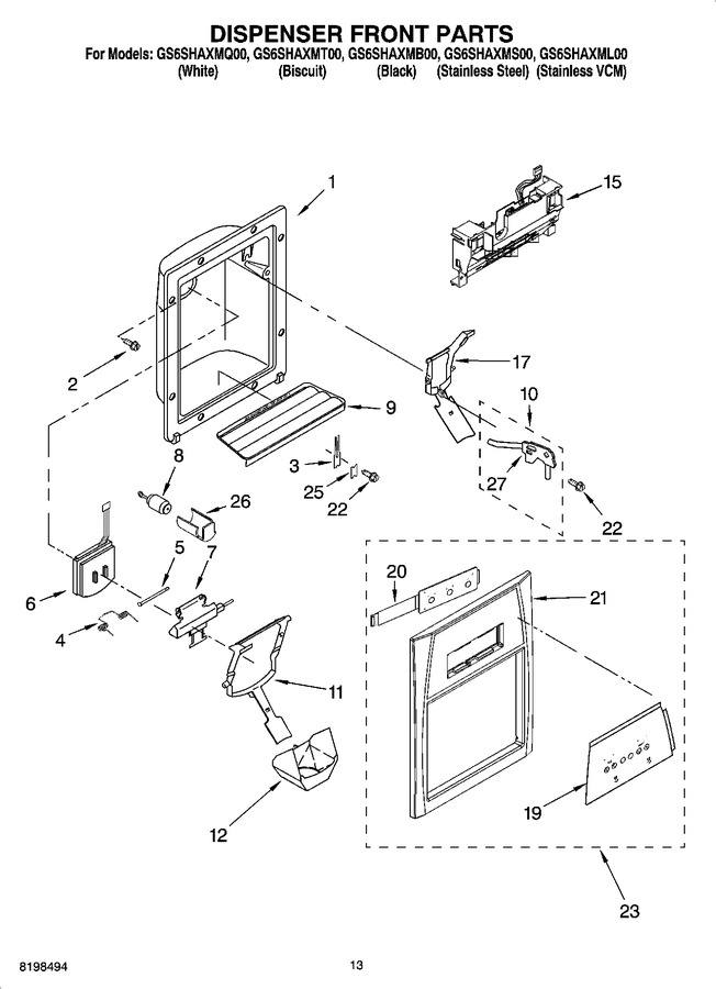 Diagram for GS6SHAXMS00