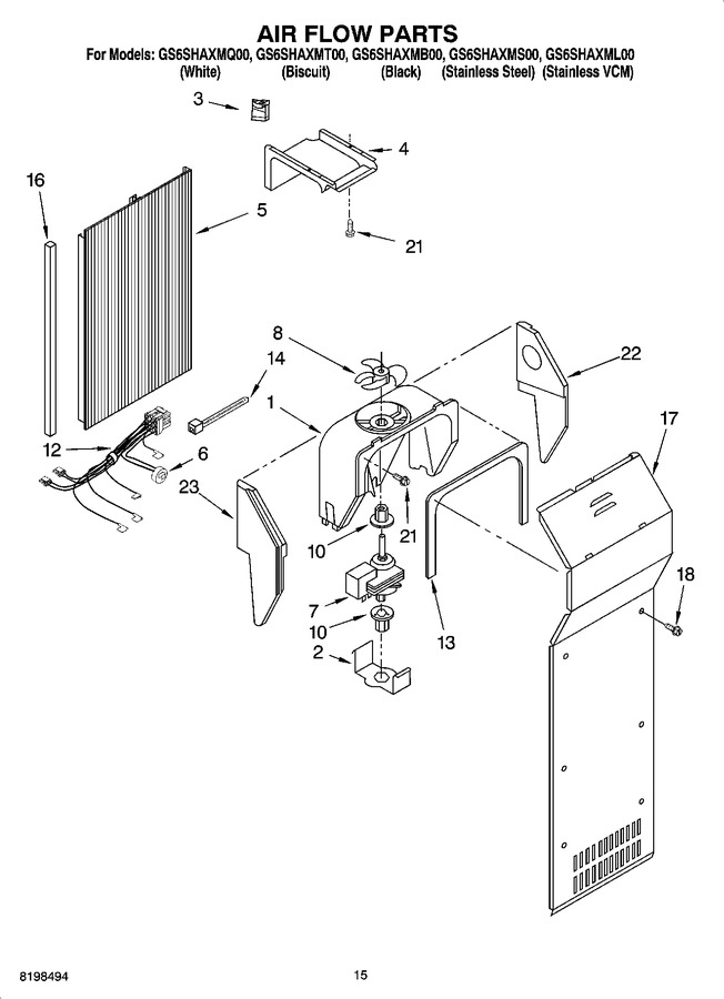 Diagram for GS6SHAXMS00